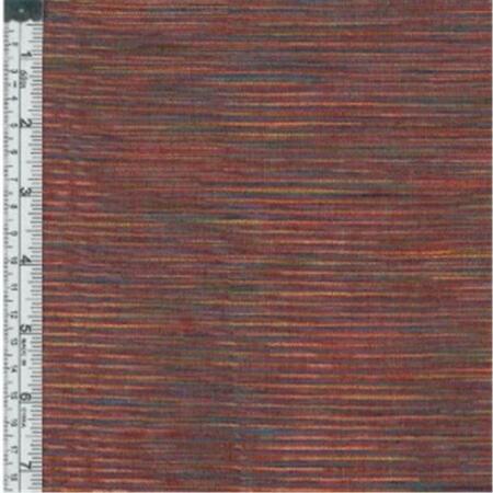 TEXTILE CREATIONS Winding Ridge Fabric- Red Ikat With Slub- 15 yd. WR-004